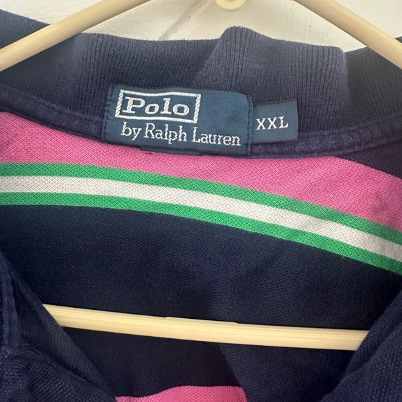 Polo Ralph Lauren multicolor striped cotton pique polo shirt. - Picture 2 of 8